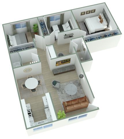 Queen 18 floor plan