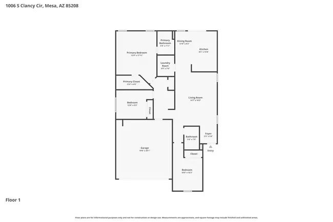 1006 S Clancy Cir Mesa, AZ 85208 photo 2