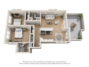 2x2 A floor plan