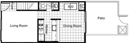 2 Bedroom 161 161 floor plan