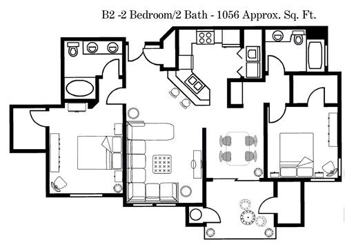 B2 2201 floor plan