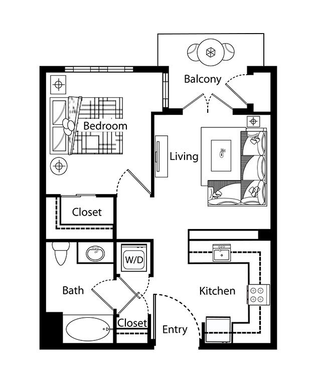 A1 B-111 floor plan