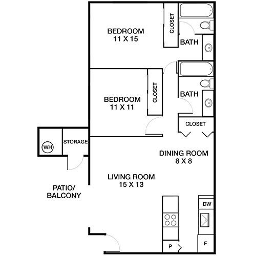 Bahamas Premier 244 floor plan