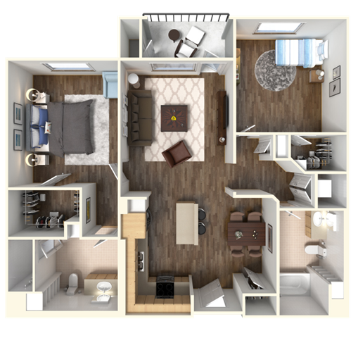 B4 1129 floor plan