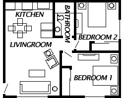 Basic! Utilities Paid from $2195 floor plan