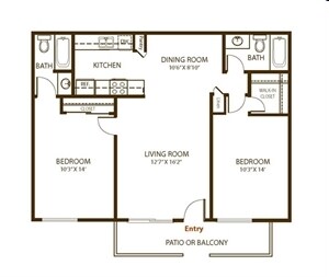 2x2 10946-1I floor plan