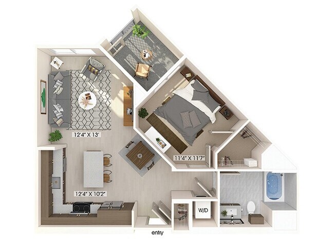A4 1236 floor plan