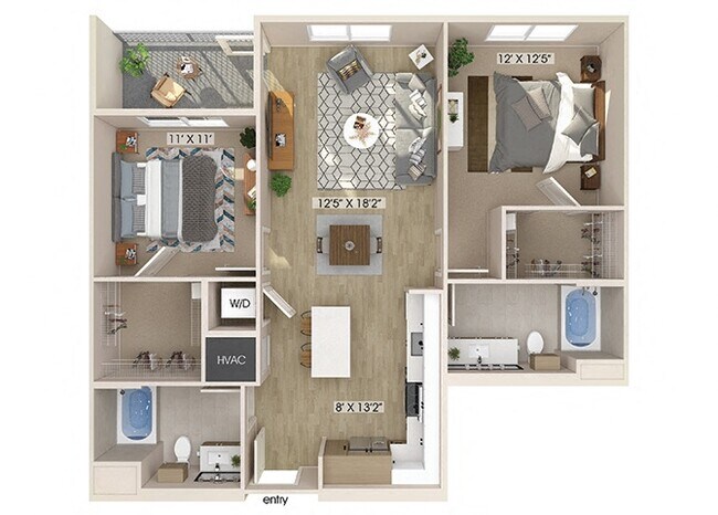 B2 2176 floor plan
