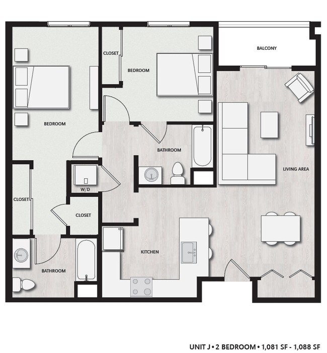 986 Broadway #303 UNFURNISHED floor plan