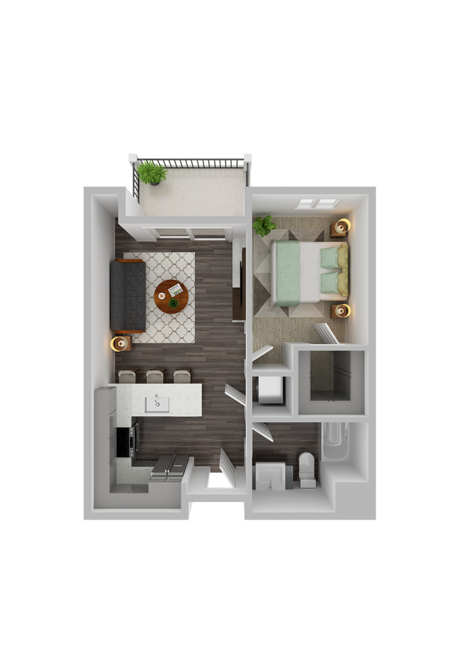 1A-1 203 floor plan