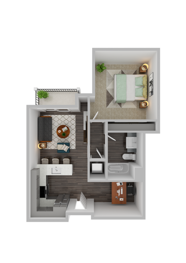 1A-2 409 floor plan