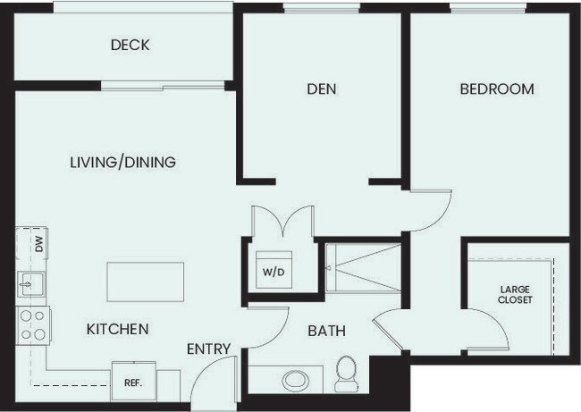 A2 1-201 floor plan