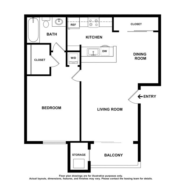 1x1 J214 floor plan