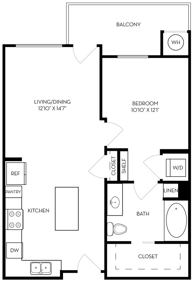 Residence 2 01-214 floor plan