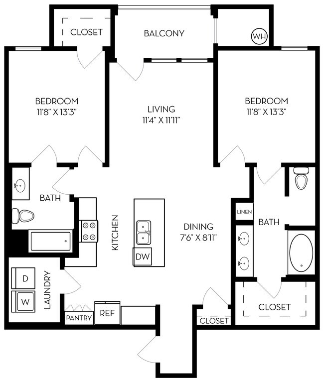 Residence 10 09-204 floor plan