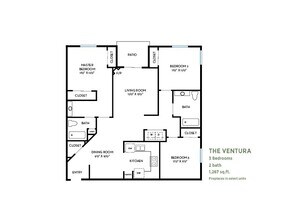 Ventura floor plan