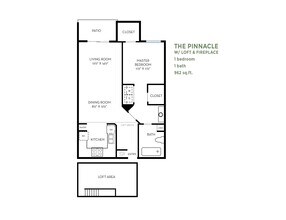 Pinnacle with Loft floor plan