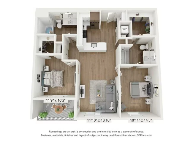 B1 Townsend-360 floor plan