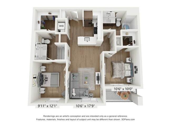 B1.4 Townsend-431 floor plan