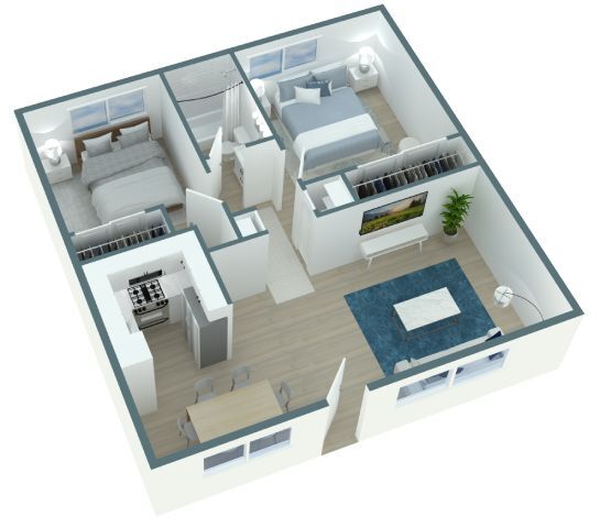 Camino 202 floor plan