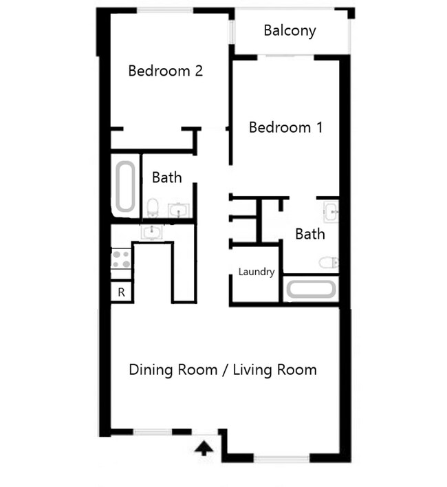 Catalina A 207 floor plan