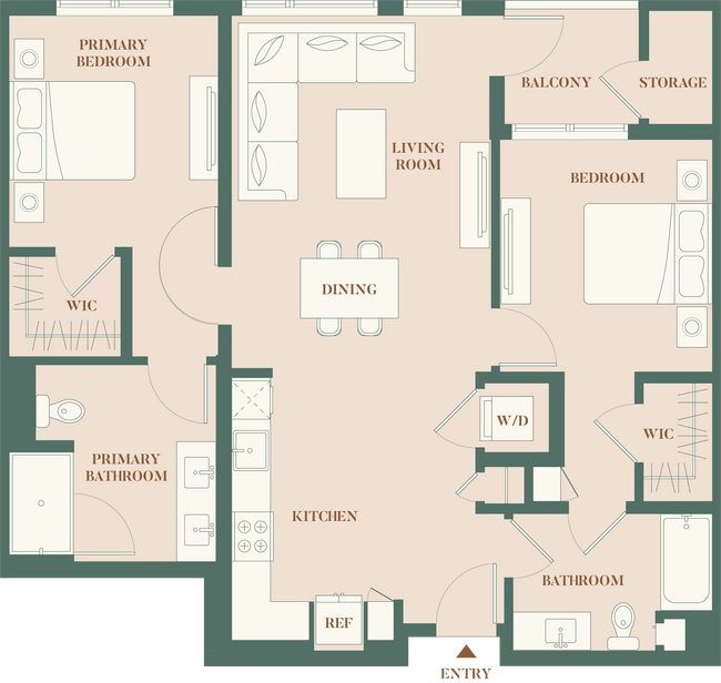 2B 322 floor plan
