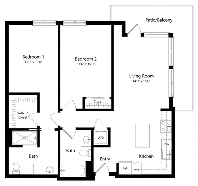 2F-1 620 floor plan