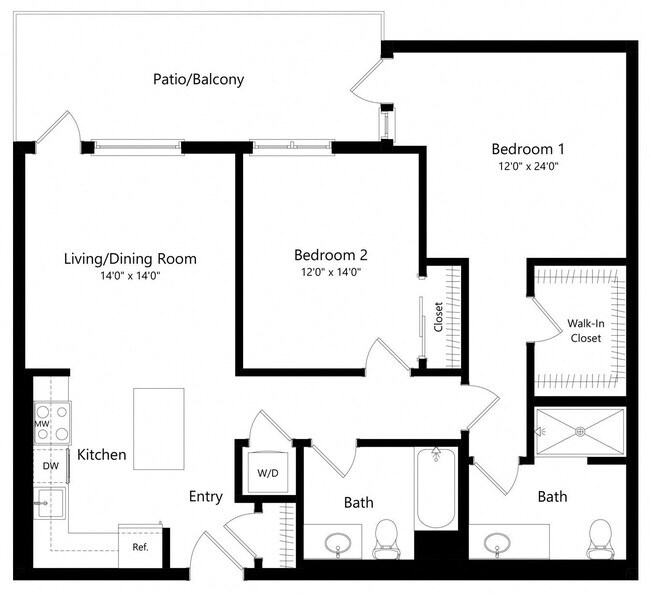 2J-1 719 floor plan