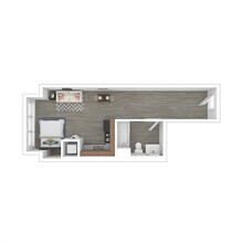 Studio 2401 floor plan