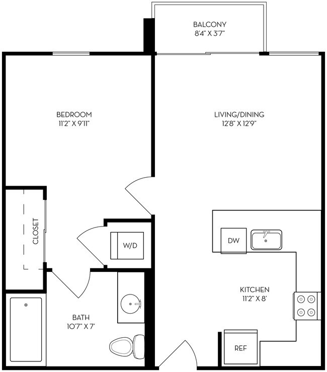 A1 306 floor plan