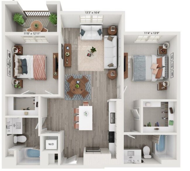 B2 17-17205 floor plan