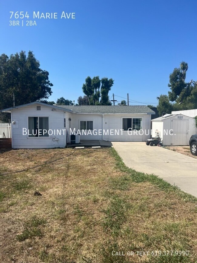 7654 Marie Ave La Mesa, CA 91942