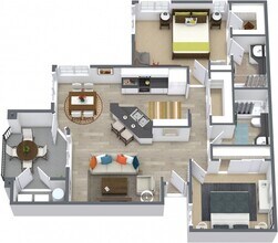 Valencia 1036 floor plan