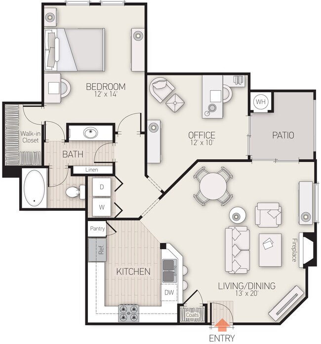 Plan 3 M306 floor plan