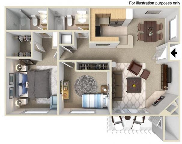 Piazzo 153 floor plan