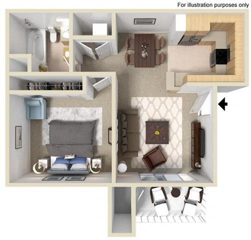 Saint Auban 197 floor plan