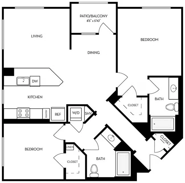 B4 02-301 floor plan