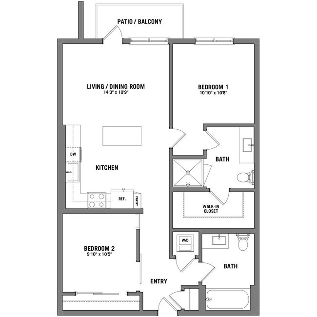 B2 515 floor plan
