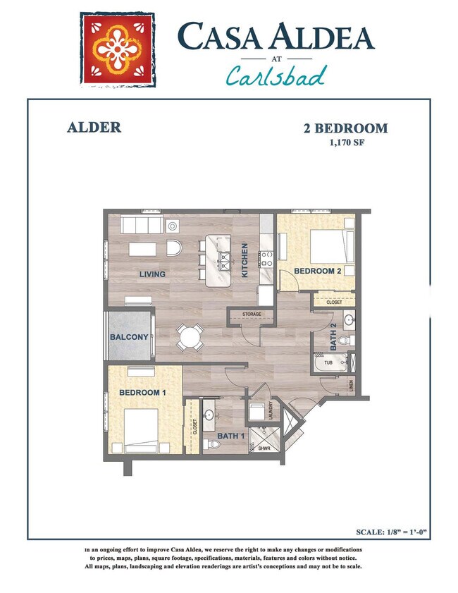 Alder floor plan