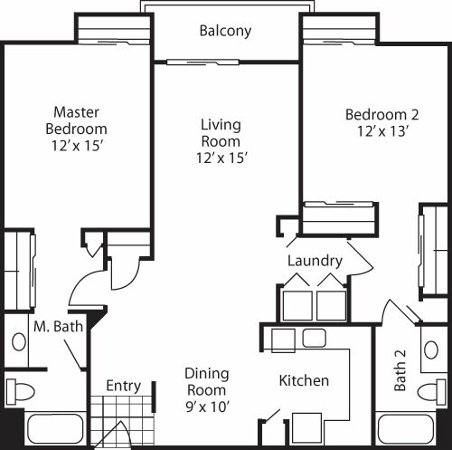 Newport 6-6210 floor plan