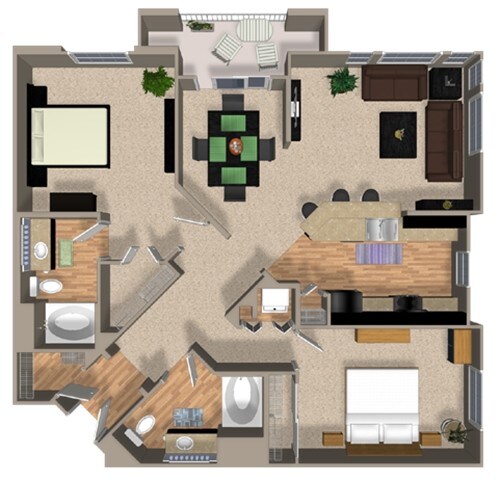 ELEMENT 661 floor plan