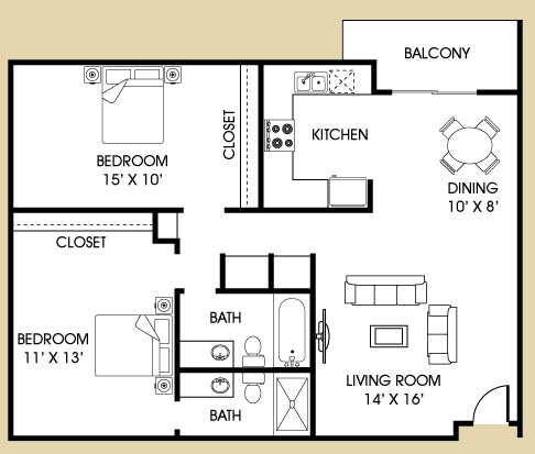 The Athens floor plan