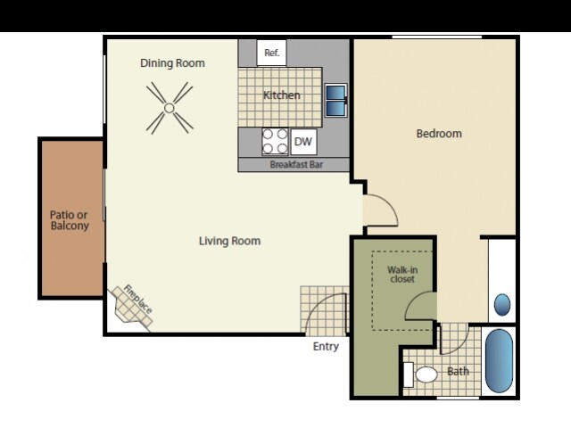 Aspire I floor plan