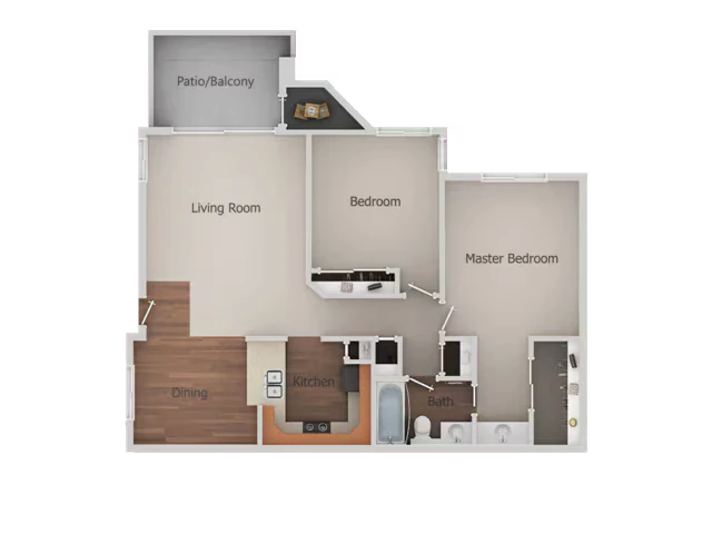 2X1 325 floor plan
