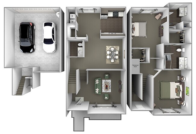 th-C1 (Olive) 0202 floor plan