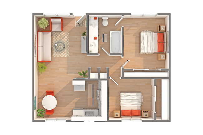 Vista 10-1E floor plan
