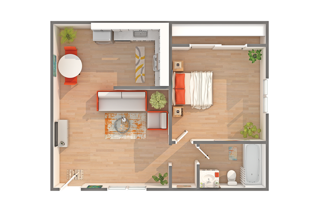 Genesee 12-1R floor plan