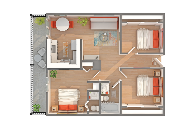 Acadia 63-105 floor plan