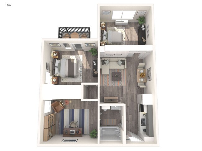 3 Bedroom 601 floor plan