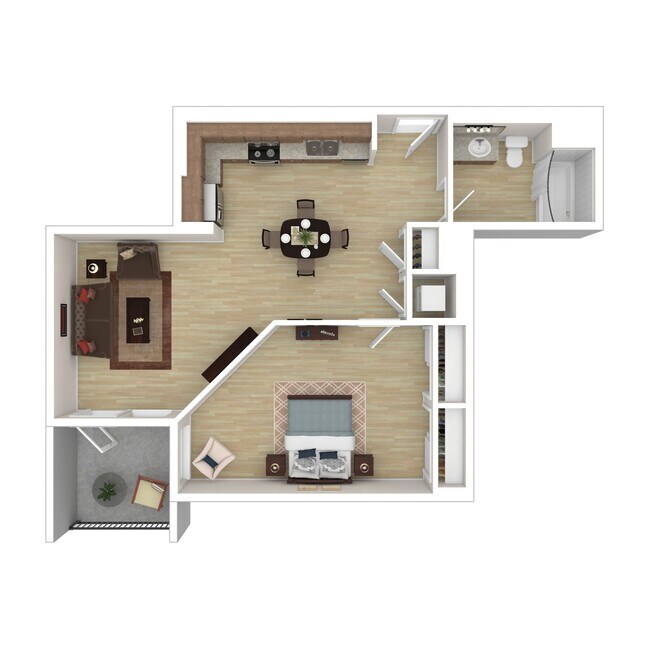 The Peoria 1-506 floor plan